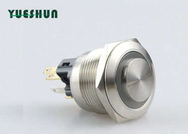 Chiny Podświetlany metalowy przełącznik LED Chwilowy Dobra wydajność prasy fabryka