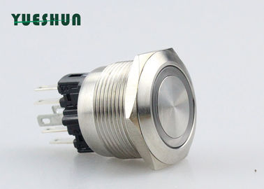 Chiny Chwilowy przycisk LED typu pierścieniowego, przycisk chwilowy 22 mm fabryka