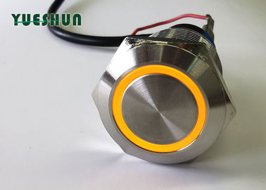 Chiny Mini przycisk światła LED Przełącznik zatrzaskowy 19 mm Chwilowy Odporny na wilgoć dystrybutor