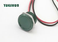 Przełącznik piezoelektryczny w kolorze zielonym, aluminiowy przełącznik wciskany